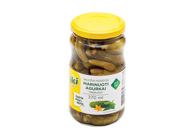 IKI marinuoti agurkai IKI marinuoti agurkai