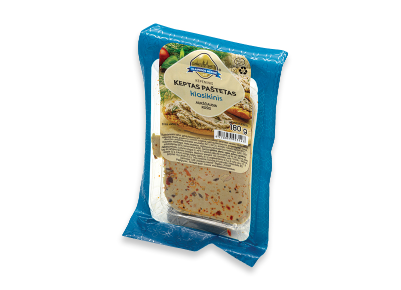 Keptas kepeninis paštetas, 180 g, a. r., 5,50 Eur/kg. Ir IKI EXPRESS
