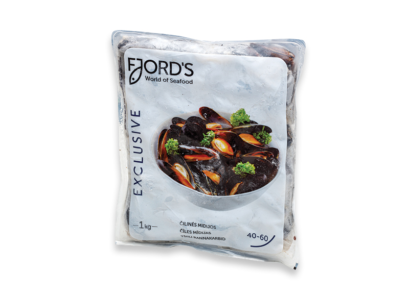 Virtos su kiautais čilinės midijos FJORDS
			, 
				 1 kg A lygio parduotuvėse