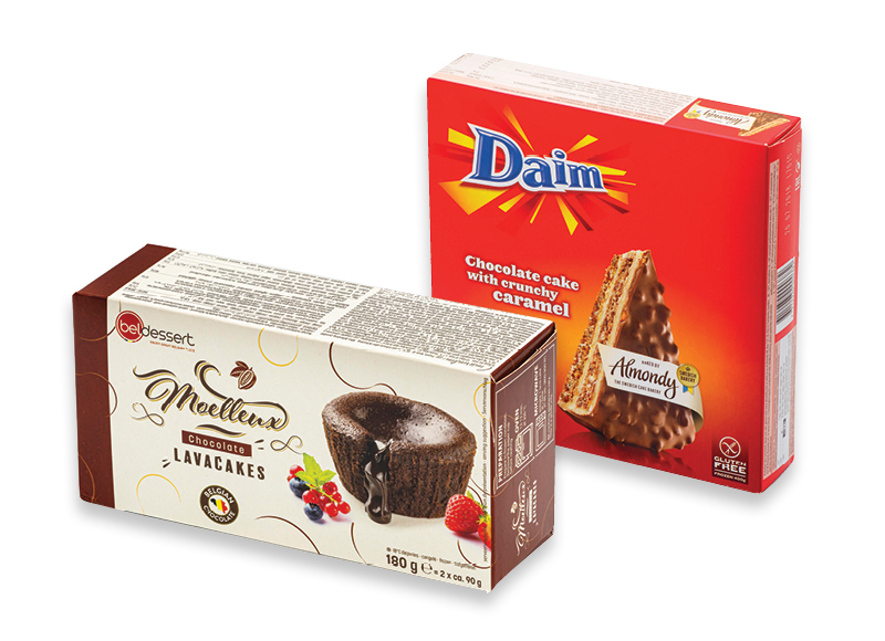 Šaldytam pyragui ALMONDY ir pyragaičiams LAVA CAKE,