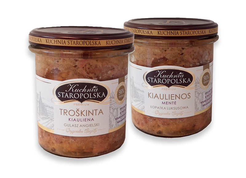 Troškintos mėsos konservai KUCHNIA STAROPOLSKA
			, 
				 300 g, 2 rūšių, 6,30 Eur/kg