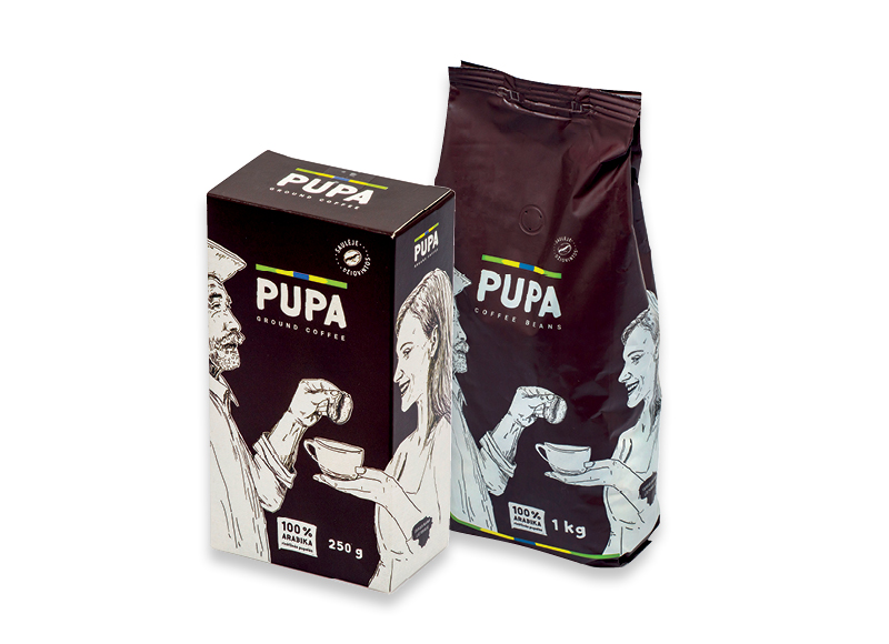 Kavai PUPA
,
250 g, 1 kg, 3 rūšių Kavai PUPA
,
250 g, 1 kg, 3 rūšių