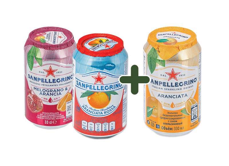 Gazuotas gėrimas S. PELLEGRINO
,
0,33 l, 5 rūšių, 2,88 Eur/l. Kaina be kortelės 1,15 Eur Gazuotas gėrimas S. PELLEGRINO
,
0,33 l, 5 rūšių, 2,88 Eur/l. Kaina be kortelės 1,15 Eur