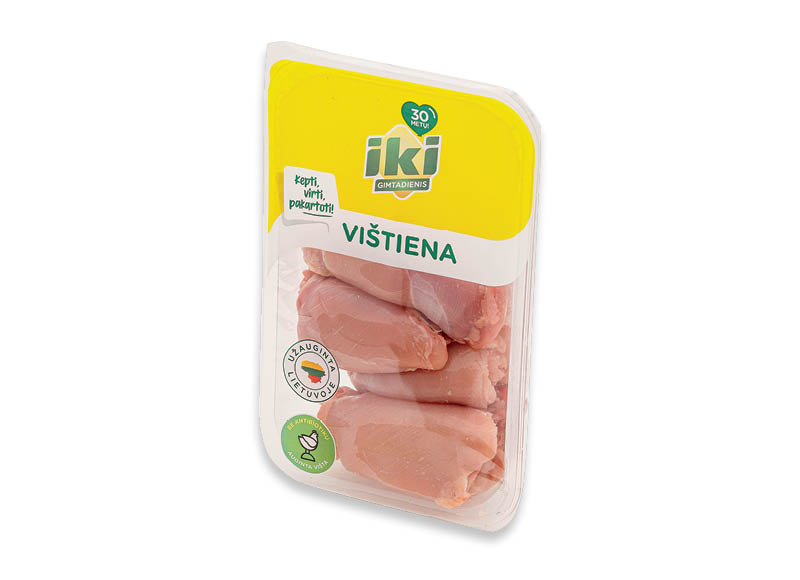 IKI viščiukų broilerių šlaunelių mėsa
,
(užauginta be antibiotikų) 500 g, 3,98 Eur/kg. Ir IKI EXPRESS IKI viščiukų broilerių šlaunelių mėsa
,
(užauginta be antibiotikų) 500 g, 3,98 Eur/kg. Ir IKI EXPRESS