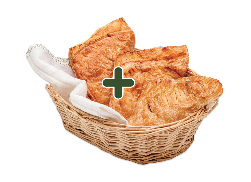 SLUOKSNIUOTA bandelė su plikytu kremu ir rabarbarais
			, 
				 70 g, 0,45 Eur/vnt. A(1) lygio parduotuvėse