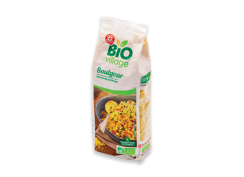BIO VILLAGE ekologiški kviečiai, 500 g, 4,18 Eur/kg. A lygio parduotuvėse