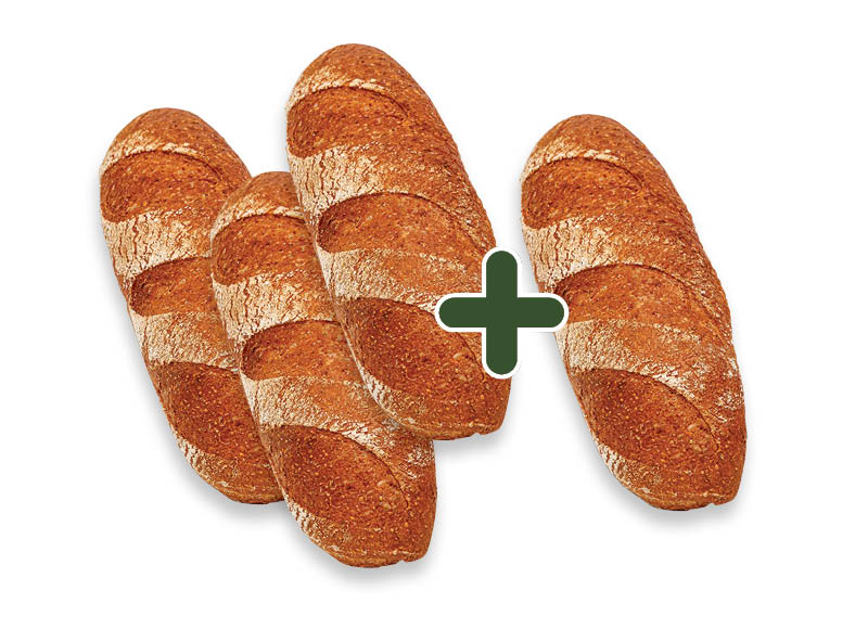Duonelė su kvietiniais viso grūdo dalių miltais ir rūgpieniu
			, 
				 50 g, 0,39 Eur/vnt.