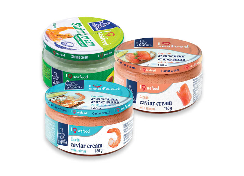 Ikrų užtepėlė ZIGMAS, 160 g, 3 rūšių, 8,06 Eur/kg. Ir IKI EXPRESS Ikrų užtepėlė ZIGMAS, 160 g, 3 rūšių, 8,06 Eur/kg. Ir IKI EXPRESS