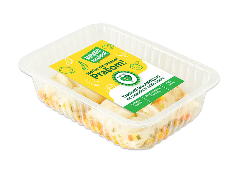 Troškinti balandėliai su pupelių ir ryžių įdaru
			, 
				 230 g, 6,48 Eur/kg A lygio parduotuvėse