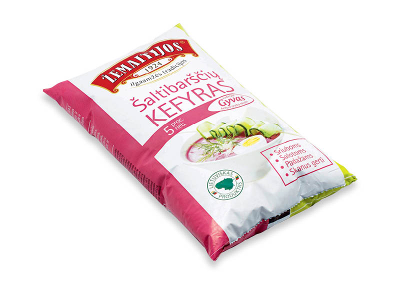 ŽEMAITIJOS ŠALTIBARŠČIŲ kefyras
			, 
				 0,9 kg, 5 % rieb. 1,88 Eur/kg Ir IKI EXPRESS