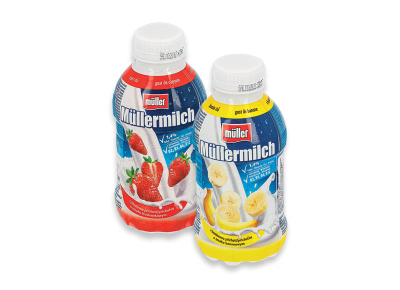 Pieno gėrimas MULLER
			, 
				 400 ml, 3 rūšių, 3,73 Eur/kg A lygio parduotuvėse