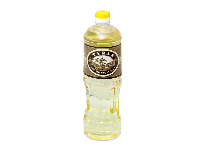 Saulėgrąžų aliejus TYRAS
			, 
				 0,9 l, 3,77 Eur/l