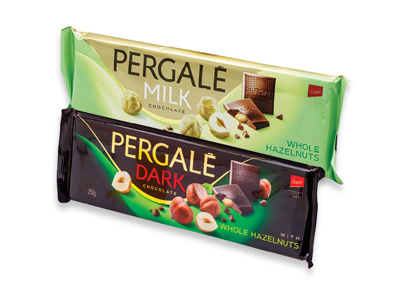 Šokolado plytelė PERGALĖ
,
93 g, 100 g, 7 rūšių Ir IKI EXPRESS Šokolado plytelė PERGALĖ
,
93 g, 100 g, 7 rūšių Ir IKI EXPRESS