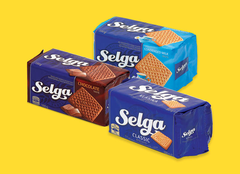 Sausainiai SELGA
,
180 g, 7 rūšių, 3,28 Eur/kg. Ir IKI EXPRESS Sausainiai SELGA
,
180 g, 7 rūšių, 3,28 Eur/kg. Ir IKI EXPRESS