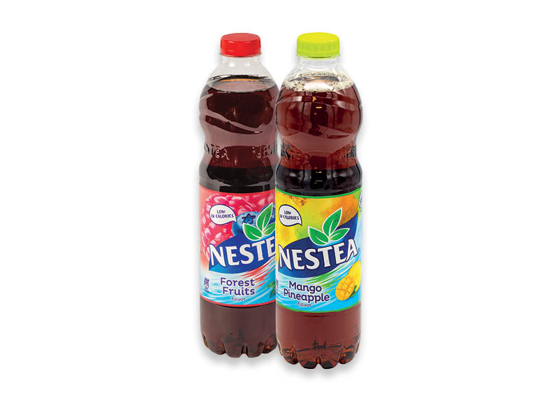 Šalta arbata NESTEA, 1,5 l, 2 rūšių, 0,73 Eur/l Šalta arbata NESTEA, 1,5 l, 2 rūšių, 0,73 Eur/l
