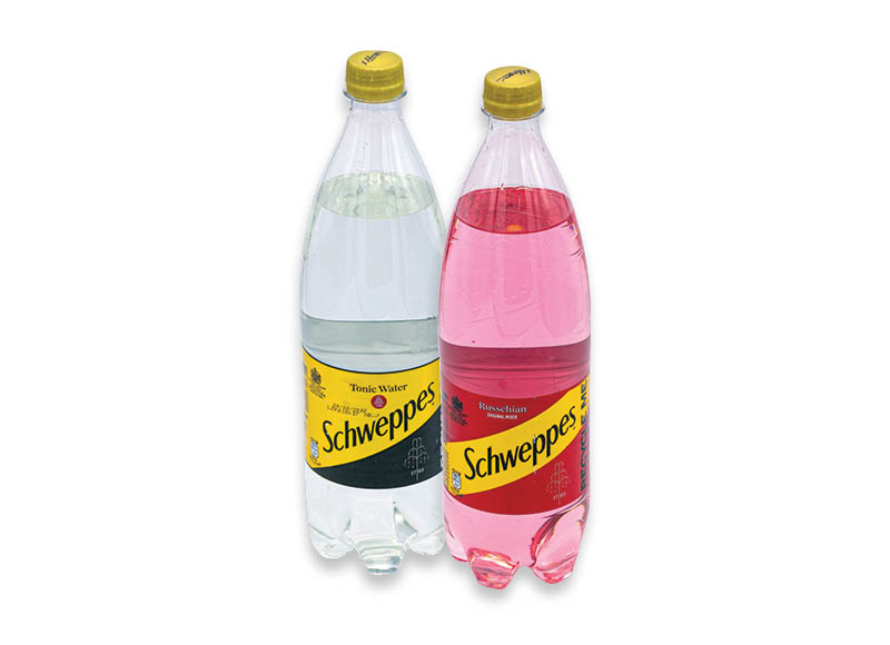 Gazuotas gėrimas SCHWEPPES
,
1 l, 3 rūšių. A lygio parduotuvėse Gazuotas gėrimas SCHWEPPES
,
1 l, 3 rūšių. A lygio parduotuvėse