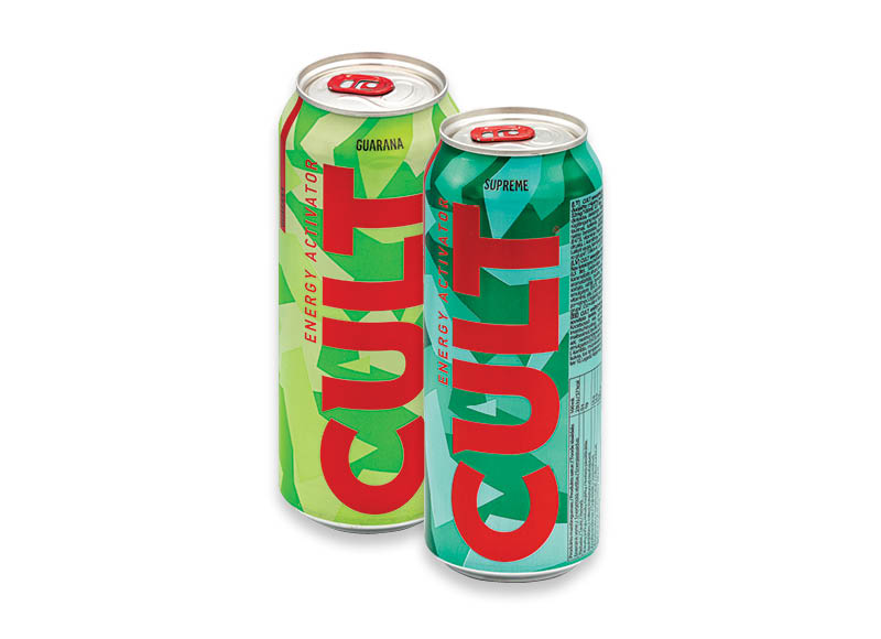 Energinis gėrimas CULT SUPREME ir GUARANA
			, 
				 0,5 l, 2 rūšių, 1,78 Eur/l