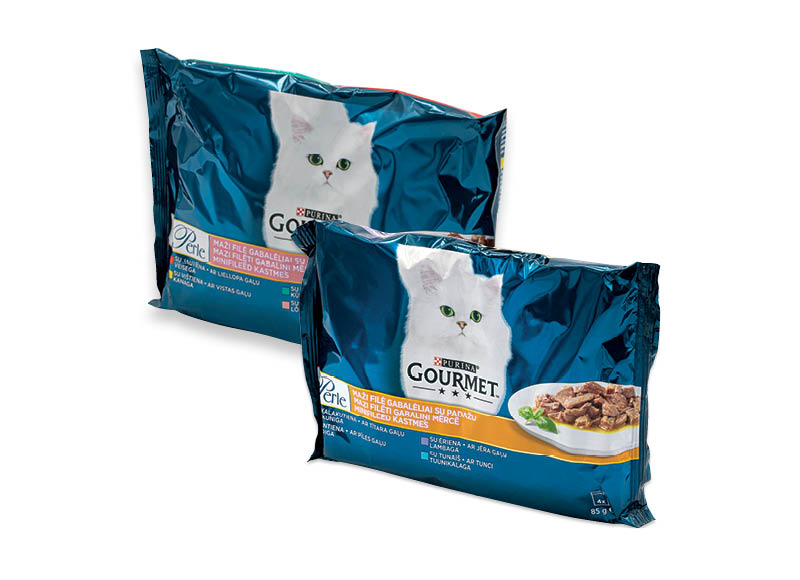 Kačių konservai GOURMET PERLE
,
340 g, 2 rūšių, 6,44 Eur/kg A lygio parduotuvėse Kačių konservai GOURMET PERLE
,
340 g, 2 rūšių, 6,44 Eur/kg A lygio parduotuvėse