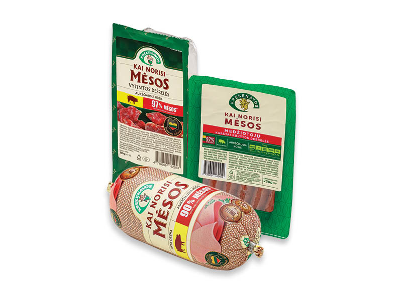 KREKENAVOS mėsos gaminiams KAI NORISI MĖSOS KREKENAVOS mėsos gaminiams KAI NORISI MĖSOS