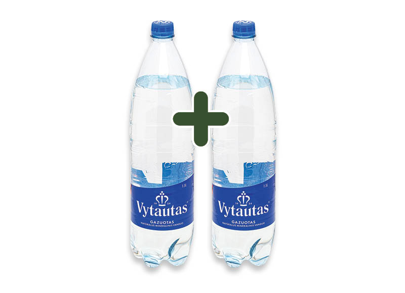 Natūralus mineralinis vanduo VYTAUTAS
			, 
				 1,5 l, 0,79 Eur/vnt. Ir IKI EXPRESS