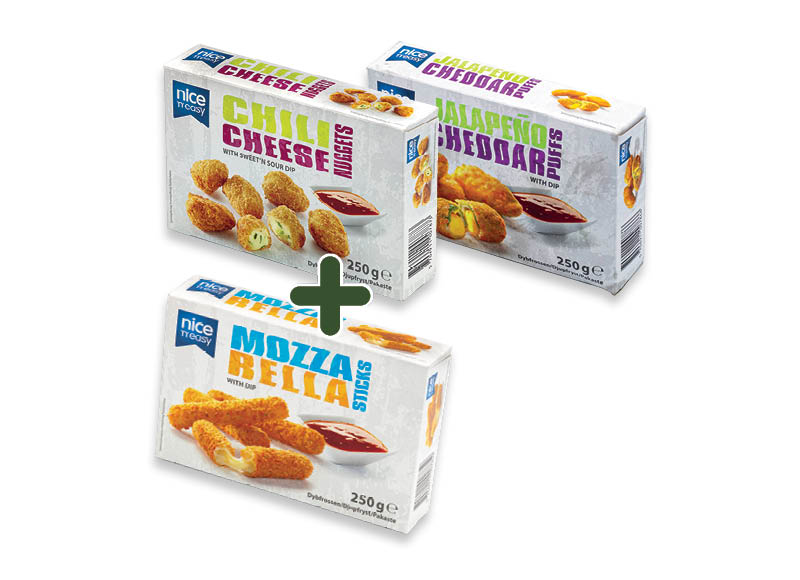 Šaldytiems sūrio užkandžiams NICE’N EASY
,
250 g, 3 rūšių, 3,49 Eur/vnt. A lygio parduotuvėse Ir IKI EXPRESS Šaldytiems sūrio užkandžiams NICE’N EASY
,
250 g, 3 rūšių, 3,49 Eur/vnt. A lygio parduotuvėse Ir IKI EXPRESS