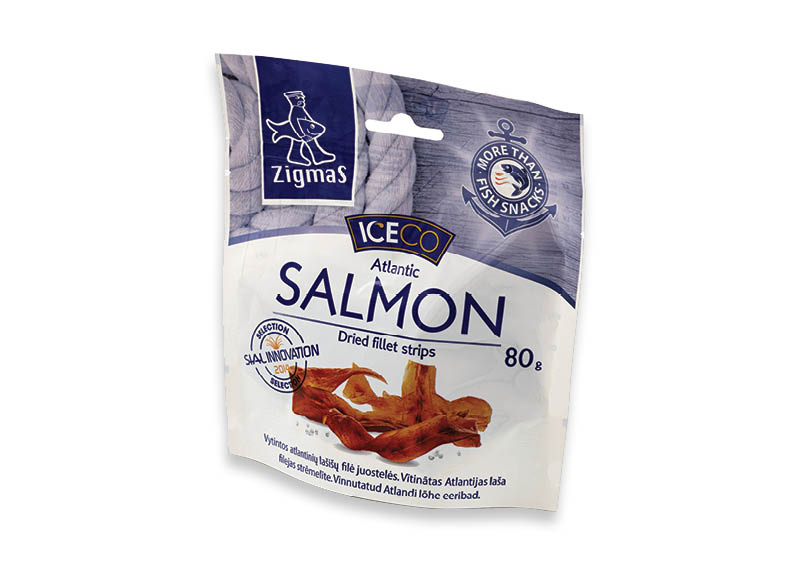 Vytintos lašišų filė juostelės ZIGMAS
			, 
				 80 g, 1,79 Eur/vnt. A lygio parduotuvėse