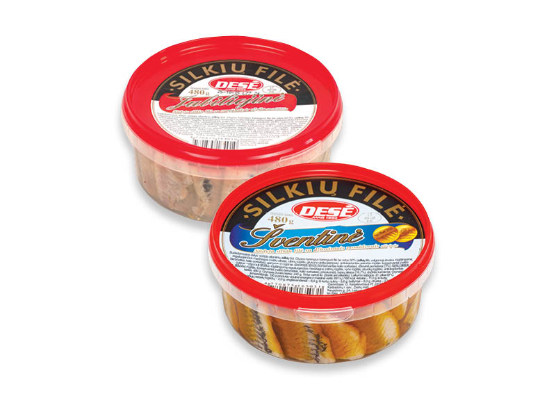 ŠVENTINEI, JUBILIEJINEI silkių filė
			, 
				 480 g, 2 rūšių. 5,60 Eur/kg