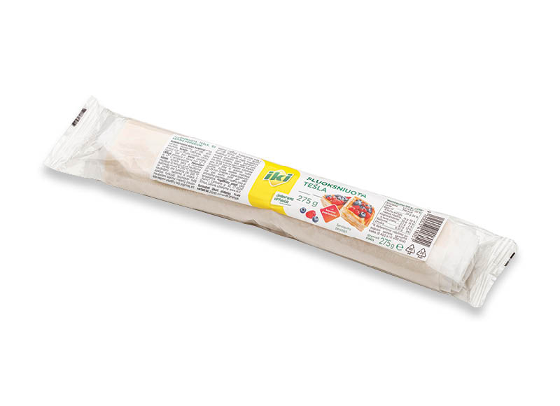 IKI atvėsinta sluoksniuota bemielė tešla
,
275 g, 3,60 Eur/kg. Kaina be kortelės 1,19 Eur. A lygio parduotuvėse IKI atvėsinta sluoksniuota bemielė tešla
,
275 g, 3,60 Eur/kg. Kaina be kortelės 1,19 Eur. A lygio parduotuvėse
