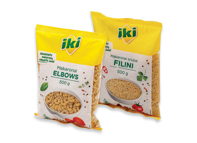 IKI makaronams
			, 
				 500 g, 7 rūšių