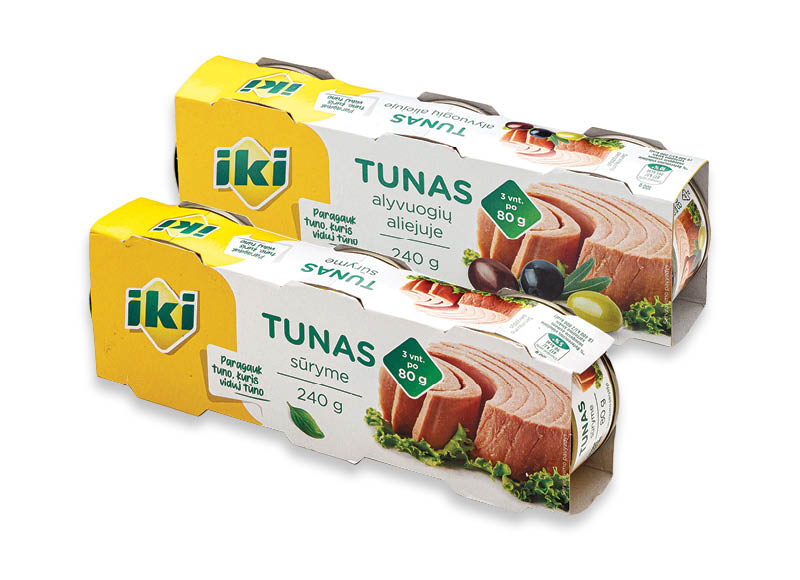 IKI tunams
,
240 g, 2 rūšių, 10,79 Eur/kg IKI tunams
,
240 g, 2 rūšių, 10,79 Eur/kg