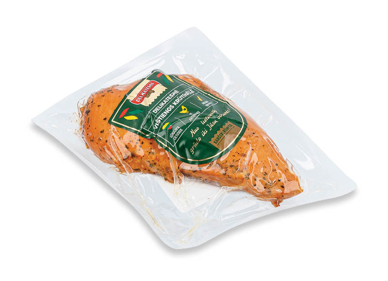 Karštai rūkyta DELIKATESO krūtinėlė
			, 
				 1 kg A lygio parduotuvėse