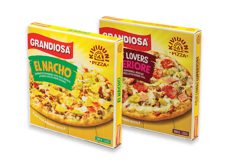 Šaldytoms picoms GRANDIOSA
			, 
				 330 g, 350 g, 2 rūšių A lygio parduotuvėse