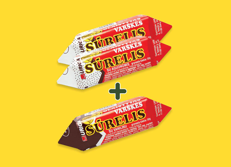 Glaistytas varškės sūrelis URIGA