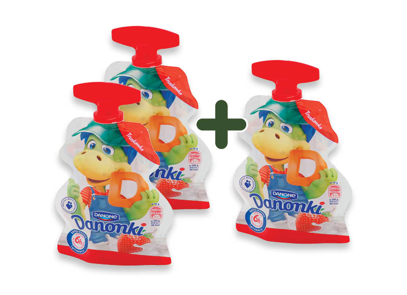 Jogurtas DANONKI
			, 
				 70 g, 2 rūšių, 0,65 Eur/vnt. Ir IKI EXPRESS
