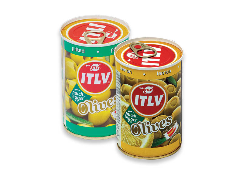 Alyvuogėms ITLV, 370 ml, 195 g, 280 g, 300 g, 9 rūšių