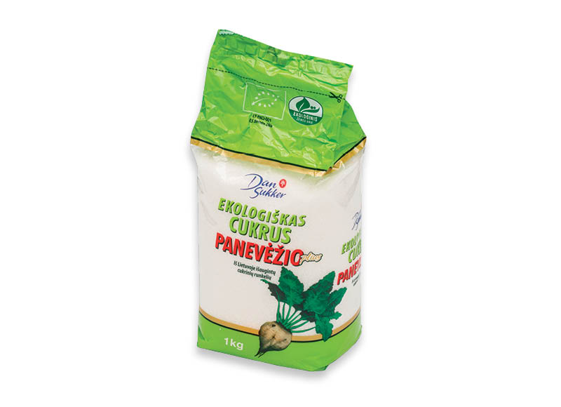 DAN SUKKER ekologiškas PANEVĖŽIO cukrus PLIUS, 1 kg. A lygio parduotuvėse