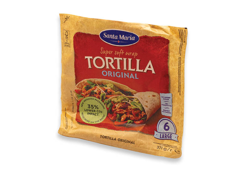 Tortilijos SANTA MARIA WRAP TORTILLA
			, 
				 371 g, 5,36 Eur/kg A lygio parduotuvėse