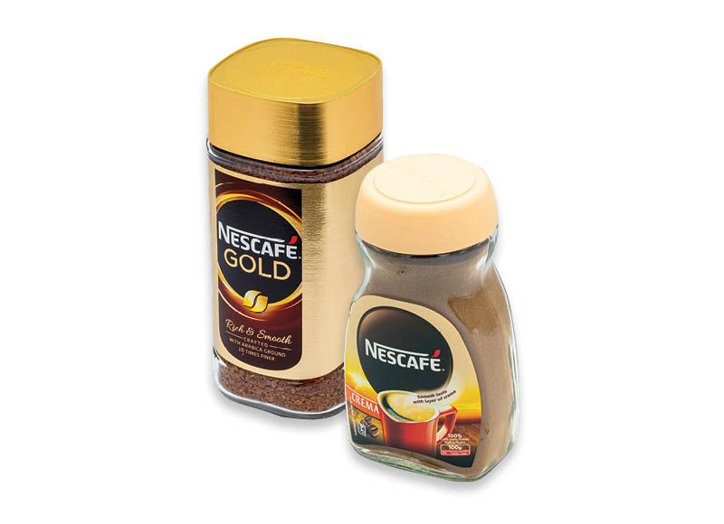 Tirpiajai kavai NESCAFE
			, 
				 8 rūšių Ir IKI EXPRESS