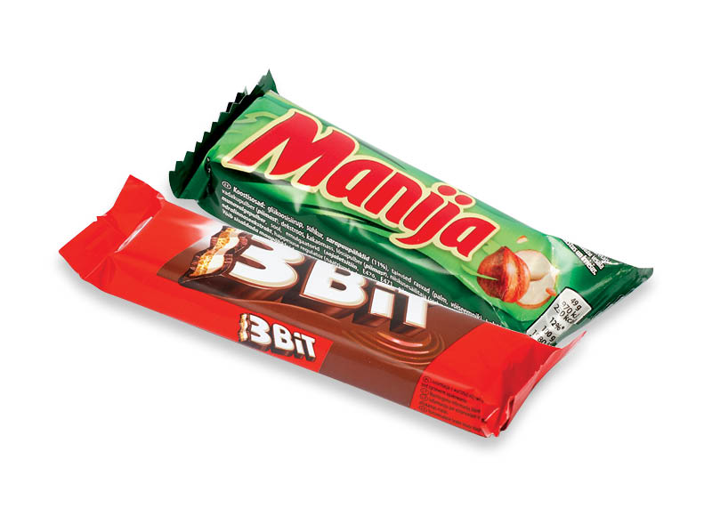 Šokoladinis batonėlis MANIJA, 3BIT
			, 
				 46 g, 49 g, 4 rūšių. Ir IKI EXPRESS