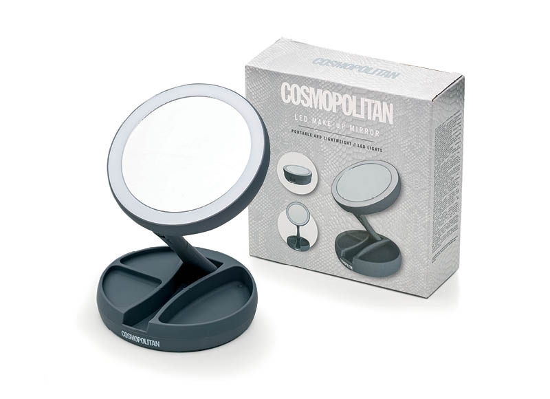 Kosmetinis veidrodis su LED apšvietimu COSMOPOLITAN
			, 
				 1 vnt. Pasiūlymas galioja iki 2022 09 25. A lygio parduotuvėse