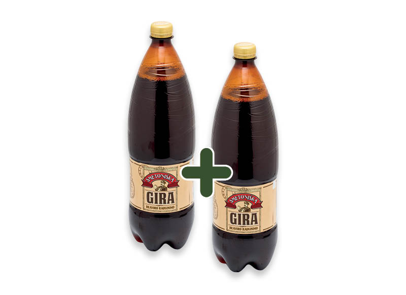 Gira SMETONIŠKA
			, 
				 1,5 l, 1,35 Eur/vnt
