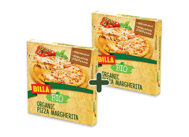 BILLA BIO šaldyta pica MARGARITA, 335 g, 8,93 Eur/kg. A lygio parduotuvėse