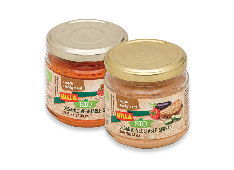 BILLA BIO užtepėlė
			, 
				 180 g, 2 rūšių, 8,28 Eur/kg. A lygio parduotuvėse