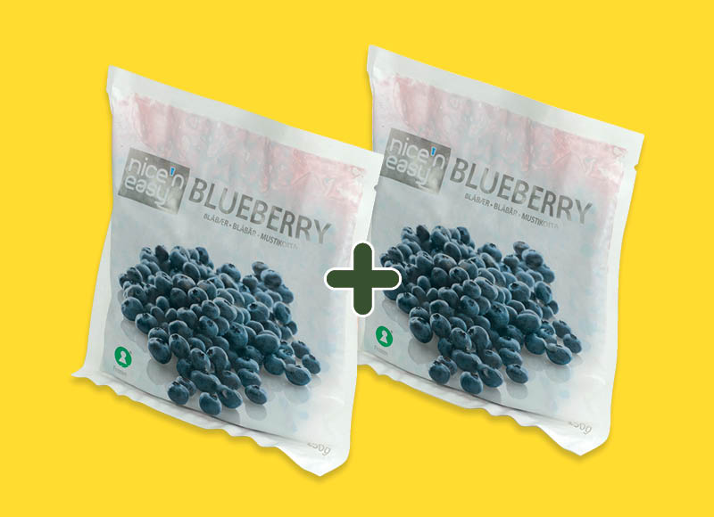 Šaldytos šilauogės NICE’N EASY
			, 
				 250 g, 2,89 Eur/vnt. A lygio parduotuvėse