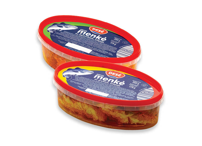 Menkės DESĖ, 350 g, 2 rūšių, 5,11 Eur/kg Menkės DESĖ, 350 g, 2 rūšių, 5,11 Eur/kg