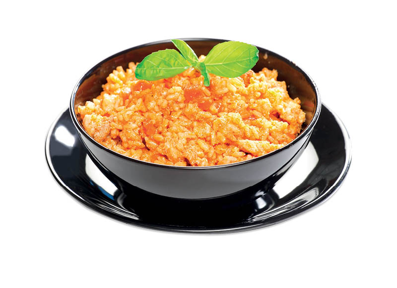 Karštas kiaulienos plovas
			, 
				 (karštoje vitrinoje) 1 kg A lygio parduotuvėse