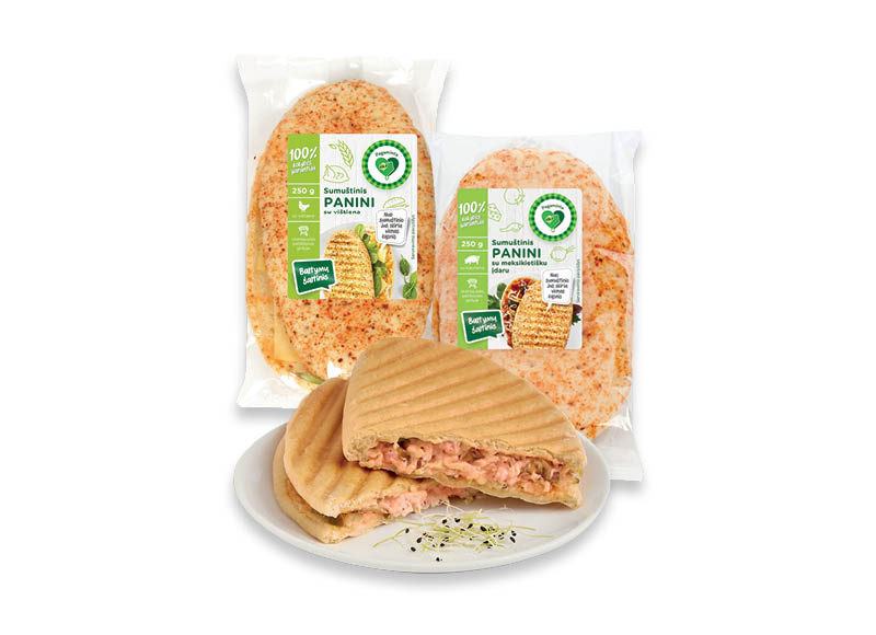 PAGAMINTA IKI sumuštinis PANINI