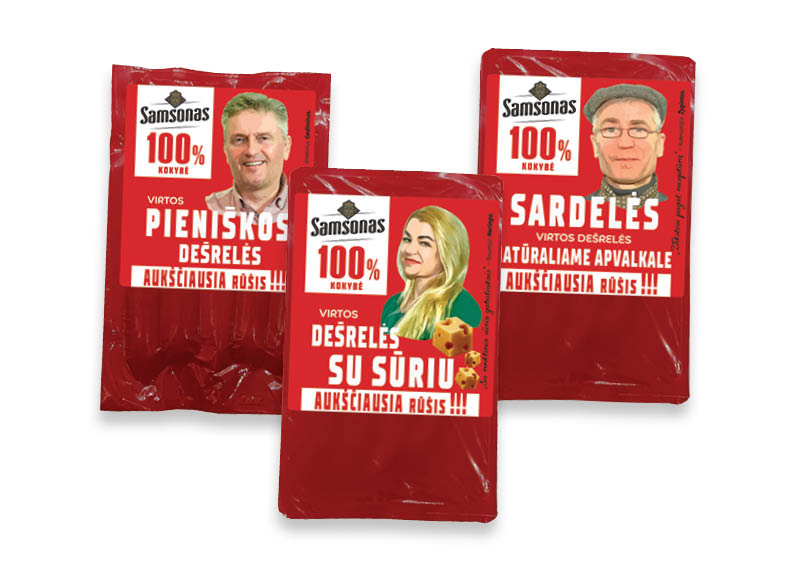 Virtoms SAMSONO dešrelėms Virtoms SAMSONO dešrelėms