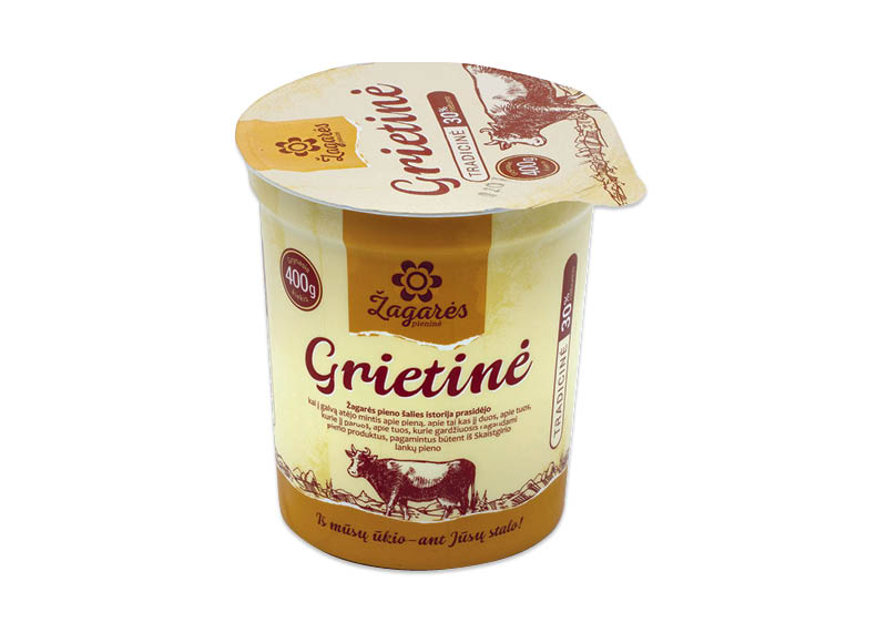ŽAGARĖS grietinė