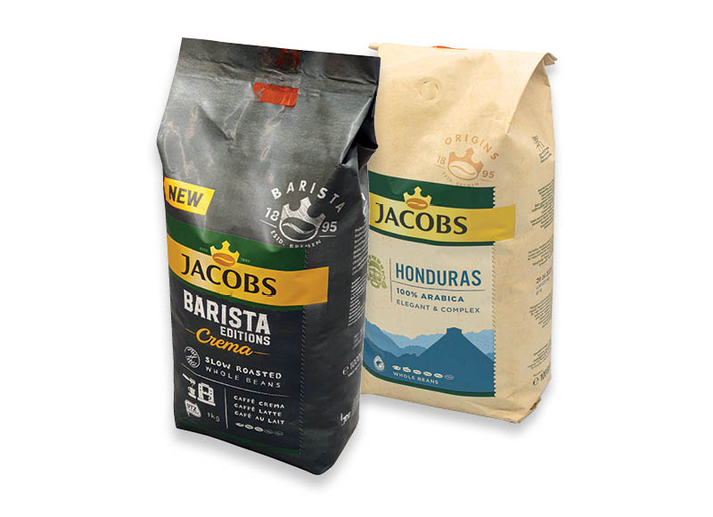 Kavos pupelės JACOBS BARISTA ir ORIGINS
			, 
				 1 kg, 5 rūšių A lygio parduotuvėse